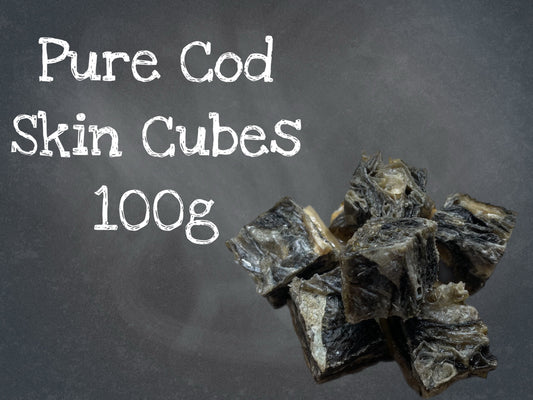 Pure Cod Skin Cubes-100g